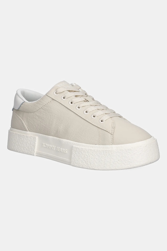 Tommy Jeans sportcipő TJW FLATFORM SNEAKER Planet friendly bézs EN0EN02819