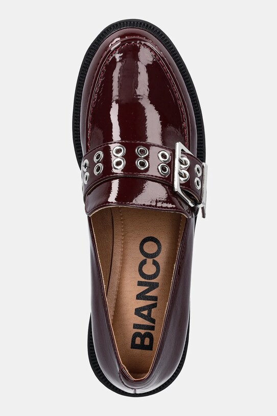 Bianco mocasini BIAPEARL burgundia 11251930