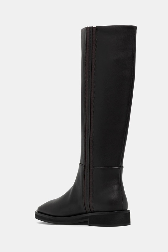 Obuv Kožené čižmy Calvin Klein FORMAL UTK BOOT LTH HW0HW02599 hnedá
