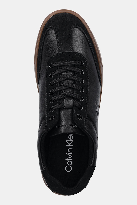 Calvin Klein sneakersy LOW PRO CUPS LTH MIX MG czarny HW0HW02825