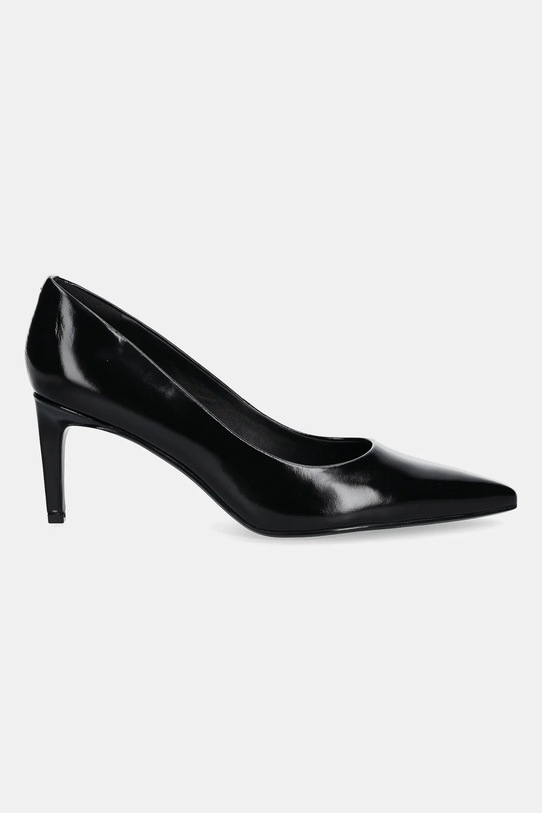 Kožené lodičky Calvin Klein ESS STILETTO 70 SHINY LTH HW0HW02828 černá AW25