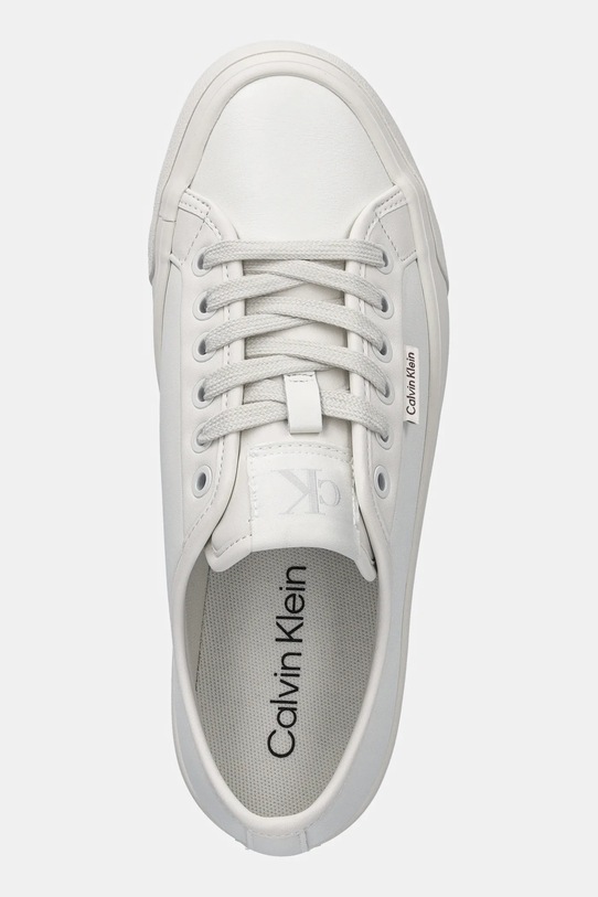 Αθλητικά Calvin Klein VULC FLATF LACE UP LTH CK λευκό YW0YW01932
