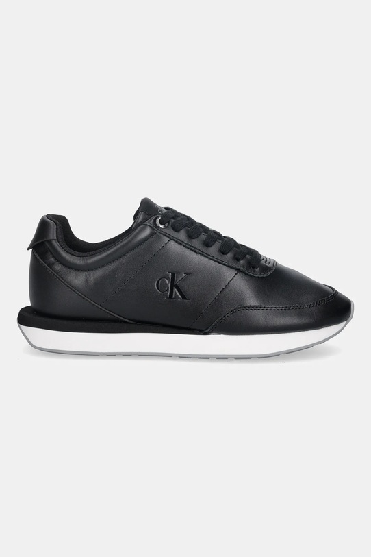 Кроссовки Calvin Klein RETRO RUNNER LACE UP LTH MG YW0YW01942 чёрный AW25