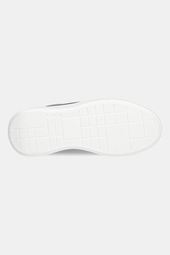Δερμάτινα αθλητικά παπούτσια Calvin Klein CHUNKY CUPSOLE LACEUP LTH YW0YW01947 μαύρο
