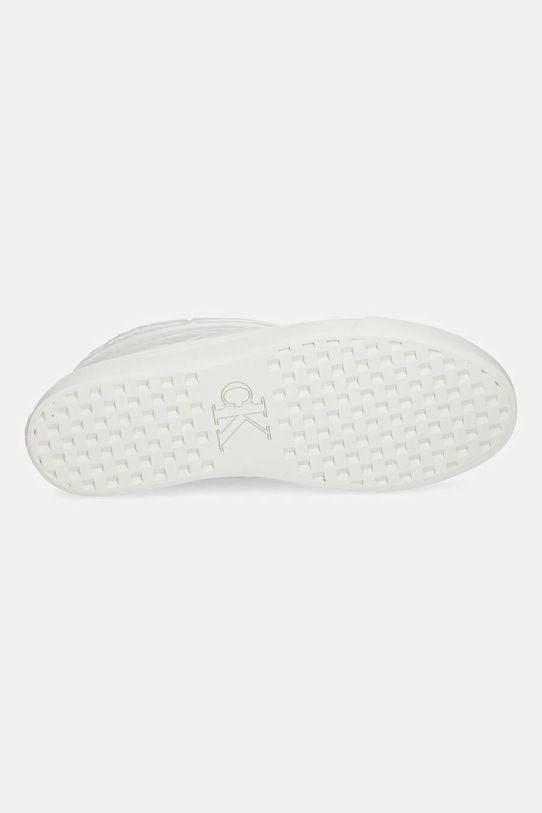 Μπότες χιονιού Calvin Klein VULC FLATF SNOWBOOT NYLON YW0YW01977 λευκό