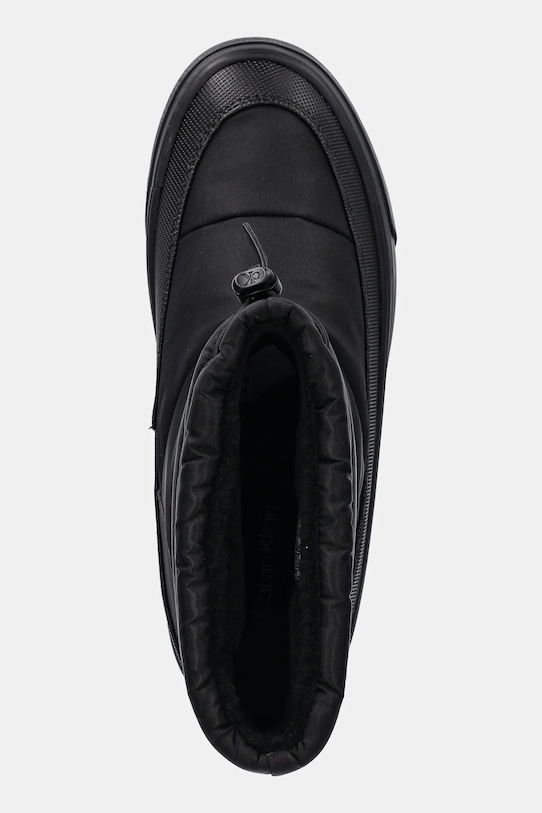 Sněhule Calvin Klein VULC FLATF SNOWBOOT NYLON černá YW0YW01977