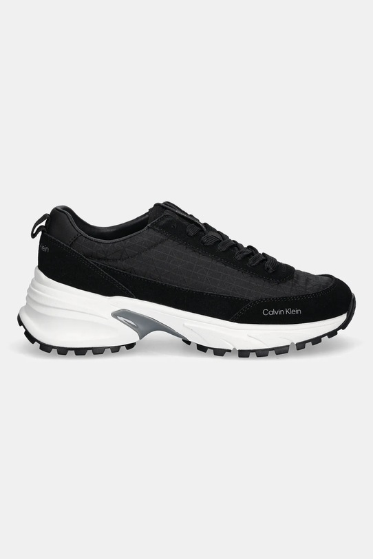 Calvin Klein sneakersy HIKE RUNNER CASUAL NY-SU AOP YW0YW01995 czarny AW25