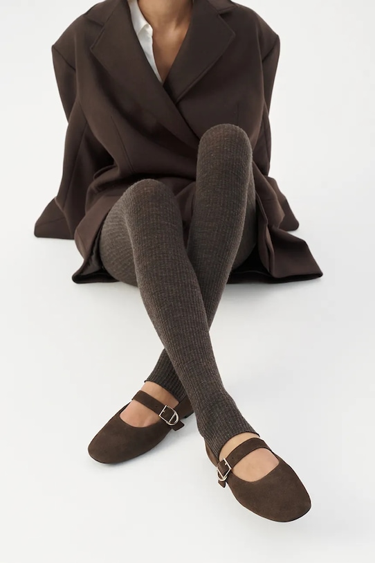 Vagabond Shoemakers baleriny zamszowe JOLIN 5608.040.32