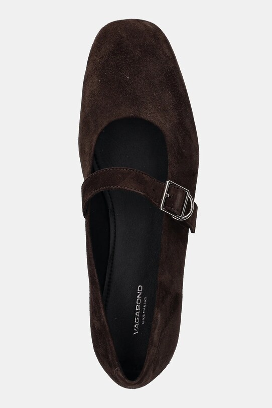 Balerinke od brušene kože Vagabond Shoemakers JOLIN smeđa 5608.040.32