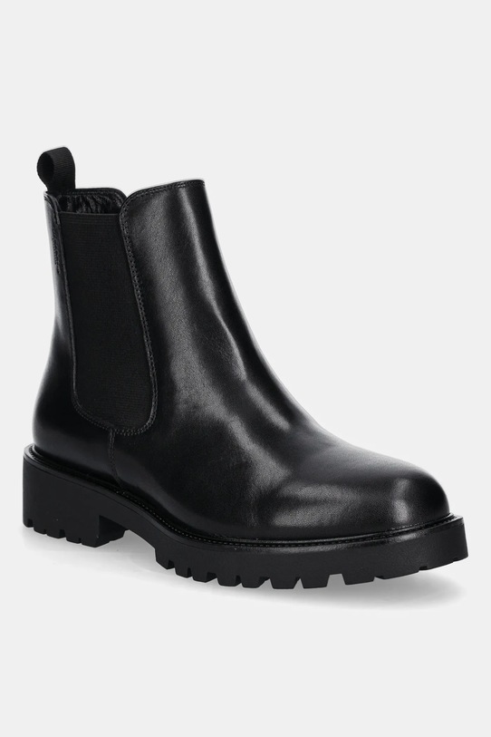 Δερμάτινες μπότες τσέλσι Vagabond Shoemakers KENOVA φλατ μαύρο 6041.001.20