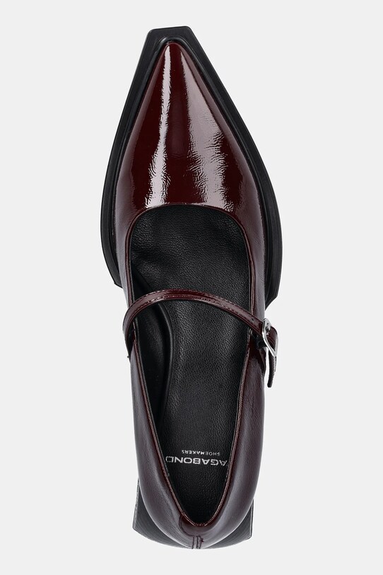 Vagabond Shoemakers czółenka skórzane VIVIAN bordowy 5553.060.38