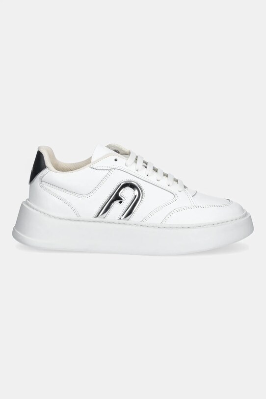 Furla sneakersy skórzane Lace-Up Sneaker YJ92SPT.A.0203.Q1700 biały AW25
