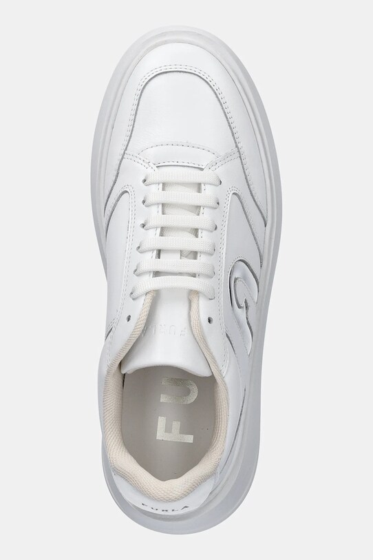 Furla sneakersy skórzane Lace-Up Sneaker biały YJ92SPT.A.0203.Q1700