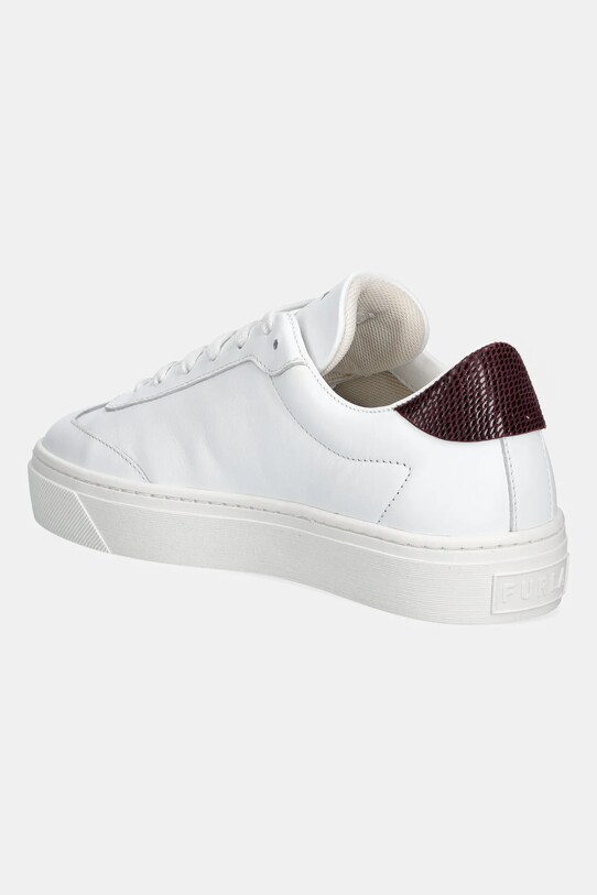 Obuwie Furla sneakersy skórzane Enjoy Lace-Up Sneaker YJ10ENJ.BX4054.4187S biały