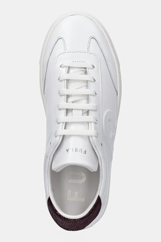 Furla sneakersy skórzane Enjoy Lace-Up Sneaker biały YJ10ENJ.BX4054.4187S