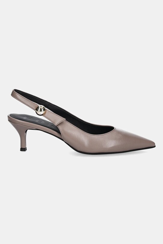 Furla szpilki skórzane Sfera Slingback YJ07SFE.X30000.MA200 brązowy AA00