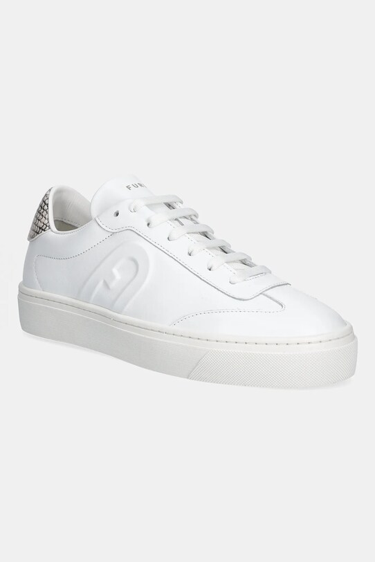 Furla sneakersy skórzane Enjoy Lace-Up Sneaker płaska biały YJ10ENJ.BX4054.4189S