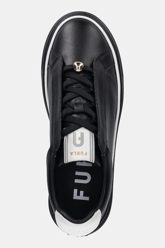 Furla sneakersy skórzane Nuage Lace-Up Sneaker czarny YJ86NUA.BX4067.P1900