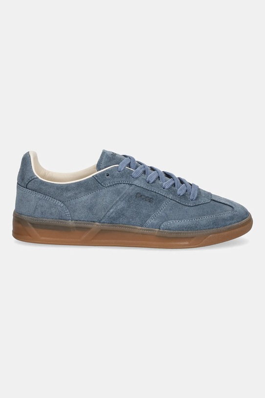 Superge iz semiša BOSS Brenta 50536645.497 modra AW25