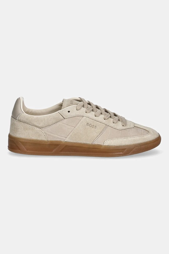 Велурени маратонки BOSS Brenta 50547825.275 бежов AW25