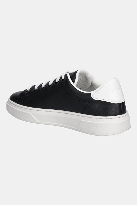 Obuwie BOSS sneakersy skórzane Kieran 50548110.001 czarny