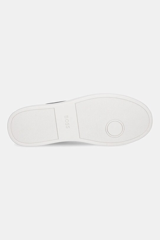 BOSS sneakersy skórzane Kieran 50548110.001 czarny