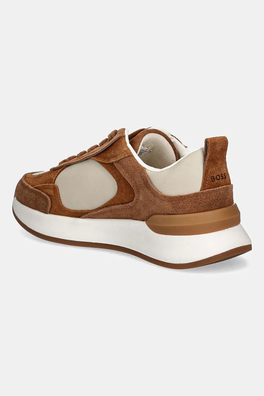 Încălțăminte BOSS sneakers din piele întoarsă B Icon 50548288.226 maro