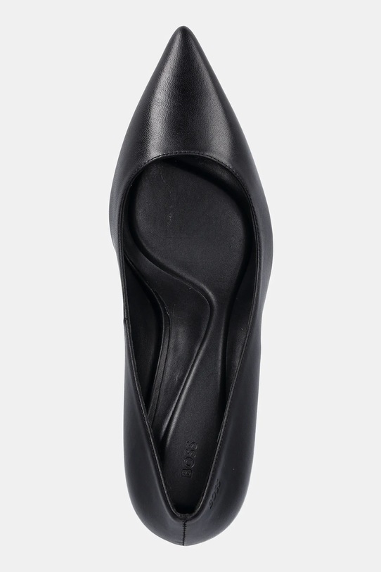 Kožne gležnjače BOSS Gracey crna 50548540.001