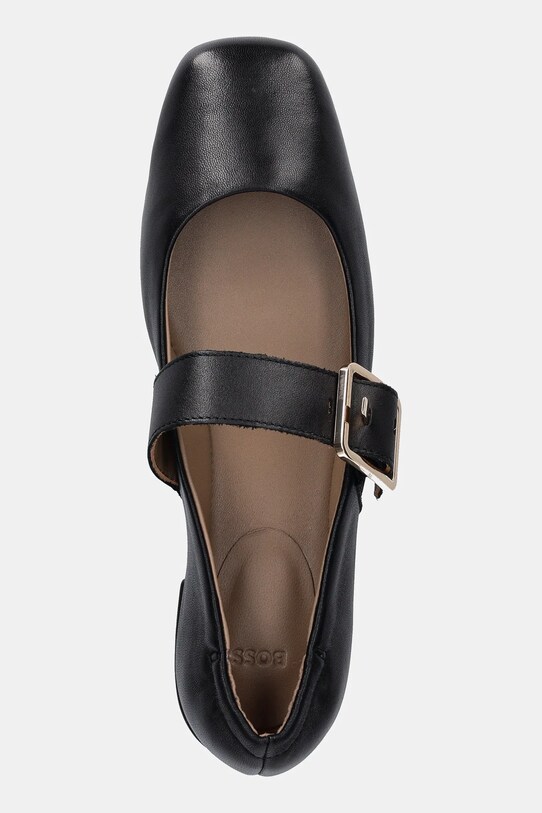 BOSS balerini de piele Luara negru 50548547.001
