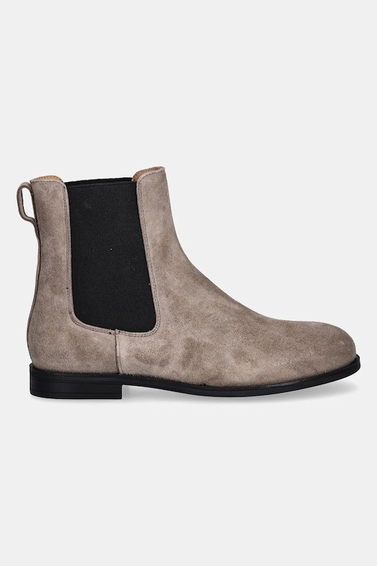 BOSS sztyblety zamszowe Lycia 50548594.247 brązowy AW25