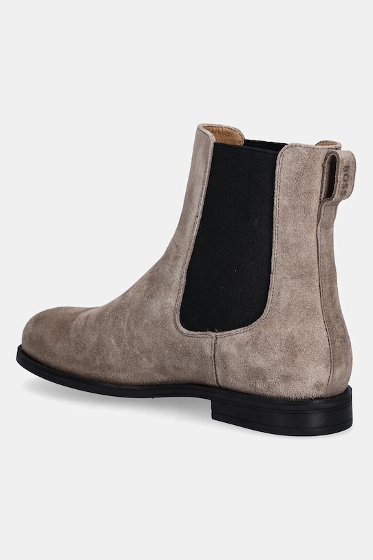 Obuwie BOSS sztyblety zamszowe Lycia 50548594.247 brązowy