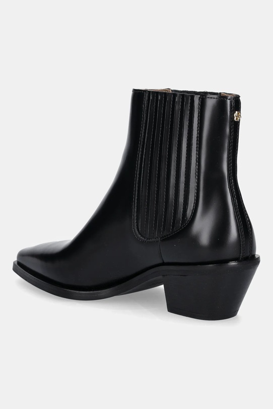 Încălțăminte BOSS ghete chelsea de piele Niara 50548766.001 negru