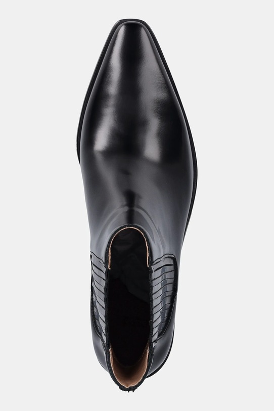 BOSS ghete chelsea de piele Niara negru 50548766.001