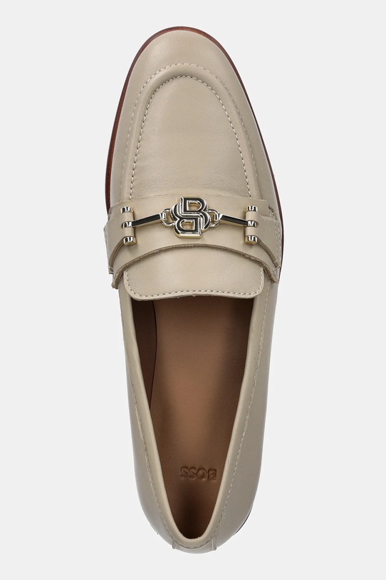 BOSS mocasini de piele Helyan bej 50548788.275