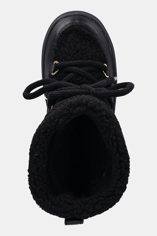 Tommy Hilfiger śniegowce FAUX SHEARLING SNOWBOOT czarny FW0FW08788