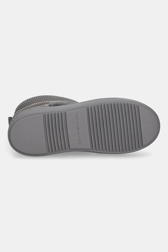 Tommy Hilfiger śniegowce LOGOTAPE SNOWBOOT WARM FW0FW08998 szary