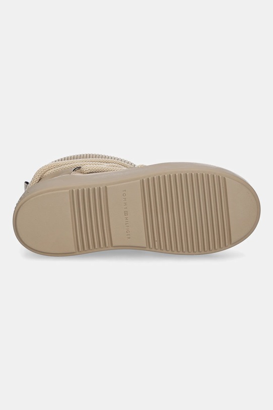 Зимові чоботи Tommy Hilfiger LOGOTAPE SNOWBOOT WARM FW0FW08998 бежевий