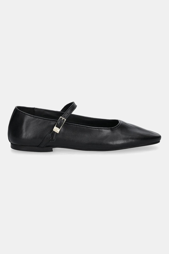 Tommy Hilfiger baleriny skórzane SMOOTH LEATHER MARYJANE FW0FW09152 czarny AW25