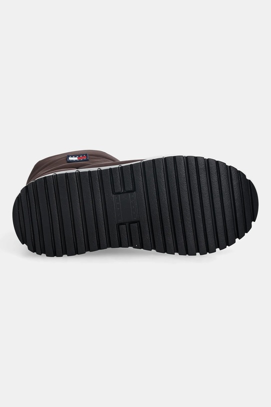 Tommy Jeans śniegowce TJW SNOW BOOT EN0EN02823 brązowy