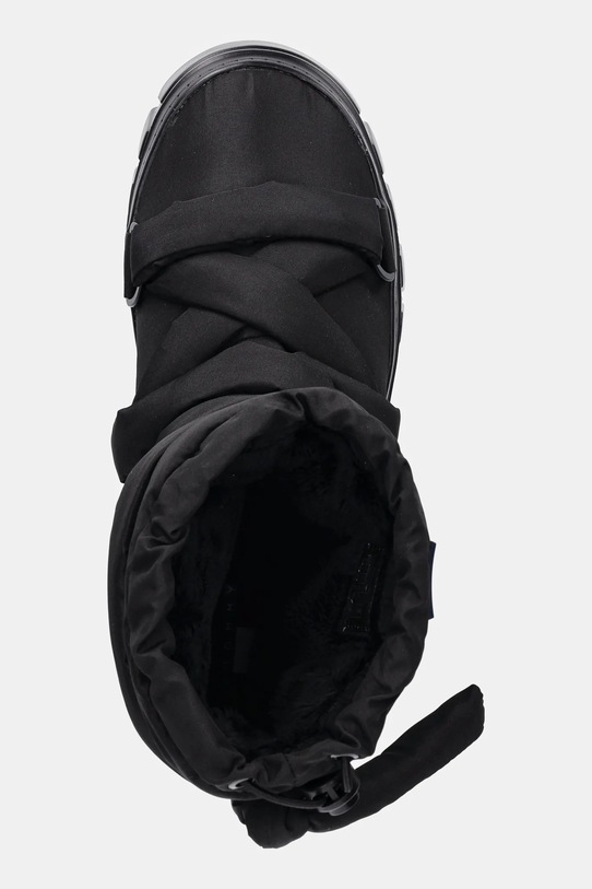 Sněhule Tommy Jeans TJW CHUNKY SNOW BOOT NYLON černá EN0EN02842