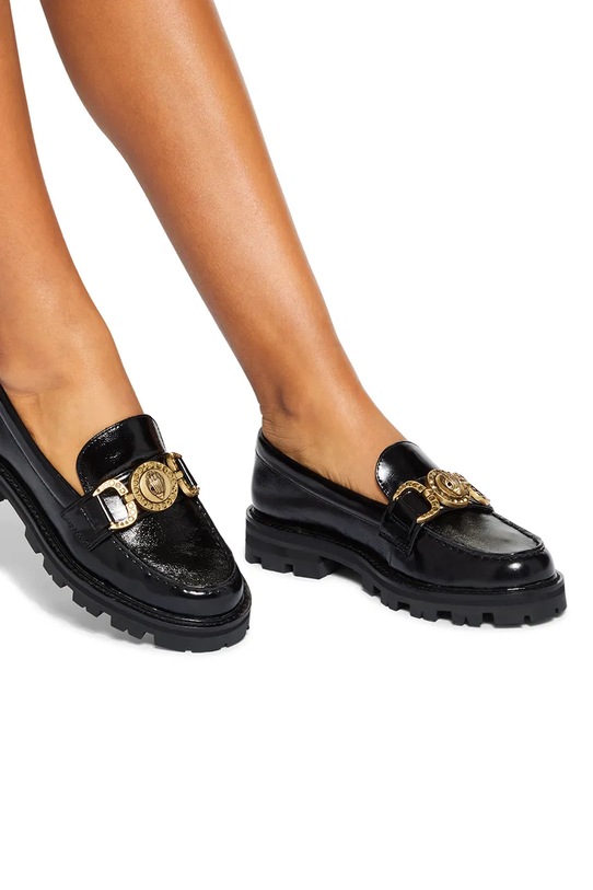 Kurt Geiger London mokasyny skórzane Mansion Loafer 4728300309.BLACK