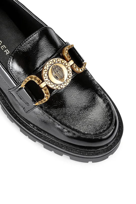 Obuwie Kurt Geiger London mokasyny skórzane Mansion Loafer 4728300309.BLACK czarny