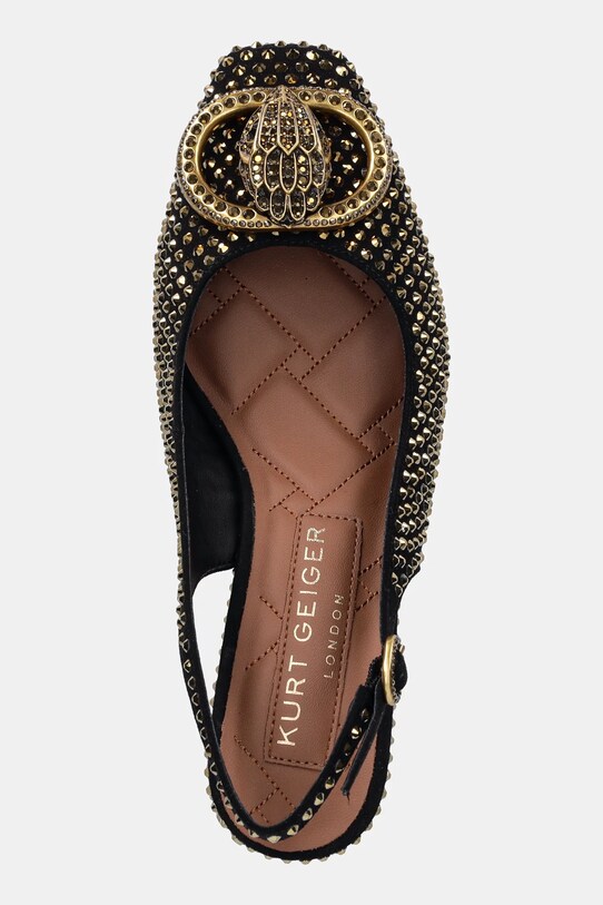 Kurt Geiger London czółenka Chelsea Block Slingback czarny 3415009609.BLKOTHER
