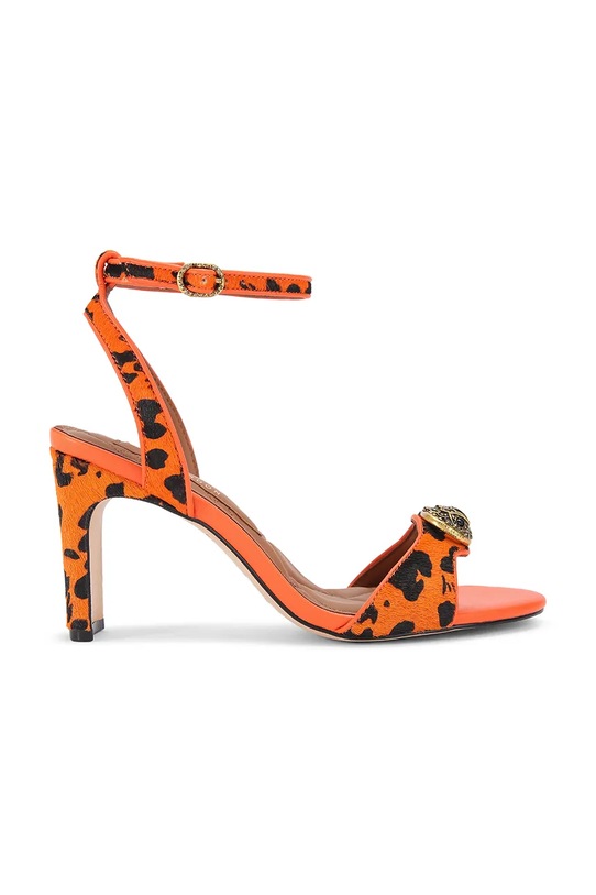 Шкіряні сандалі Kurt Geiger London Chelsea Sandal блок помаранчевий 4711591189.ORANGE