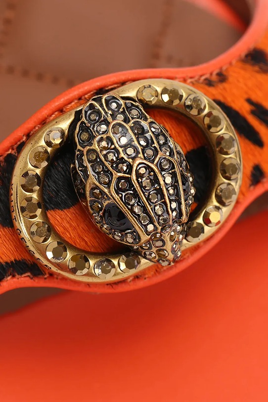 Шкіряні сандалі Kurt Geiger London Chelsea Sandal помаранчевий 4711591189.ORANGE