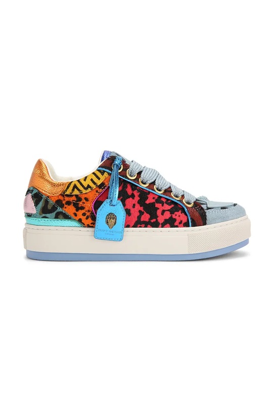 Superge Kurt Geiger London Southbank Tag Zrnato usnje turkizna 493385189.BLUEDRK
