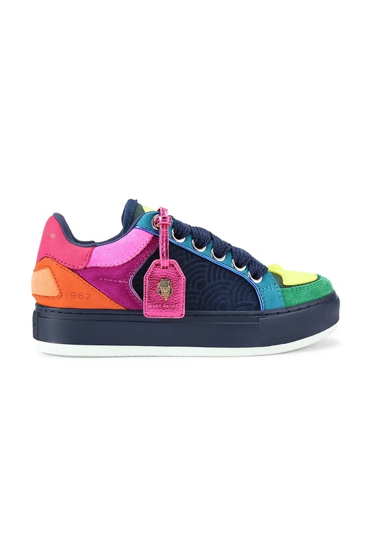 Superge iz semiša Kurt Geiger London Southbank Tag Platforma zelena 493389209.BLUEOTH