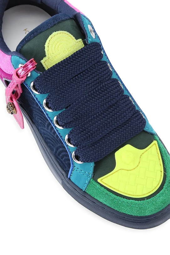 Obutev Superge iz semiša Kurt Geiger London Southbank Tag 493389209.BLUEOTH zelena