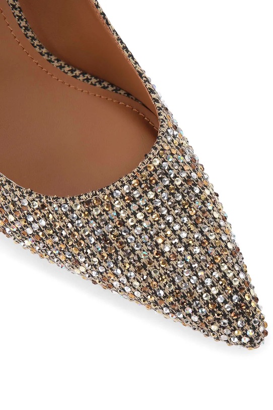 Obutev Visoke pete Kurt Geiger London Belgravia Jewel 4721843609.BEIGECOMB zlata