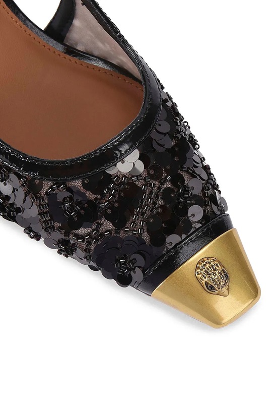 Obuwie Kurt Geiger London czółenka Regent Open Court 4703500609.BLACK czarny